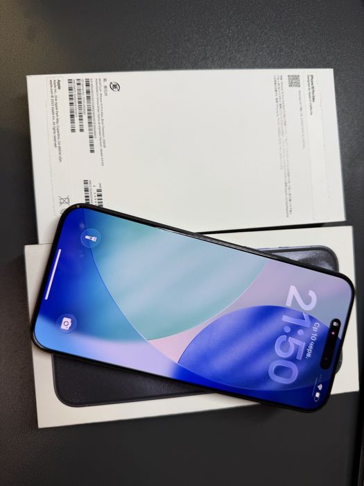 iPhone 15 Pro Max 256GB Blue Titanium