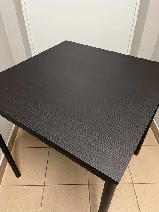 Sandsberg Stół, czarny, 67x67 cm Ikea