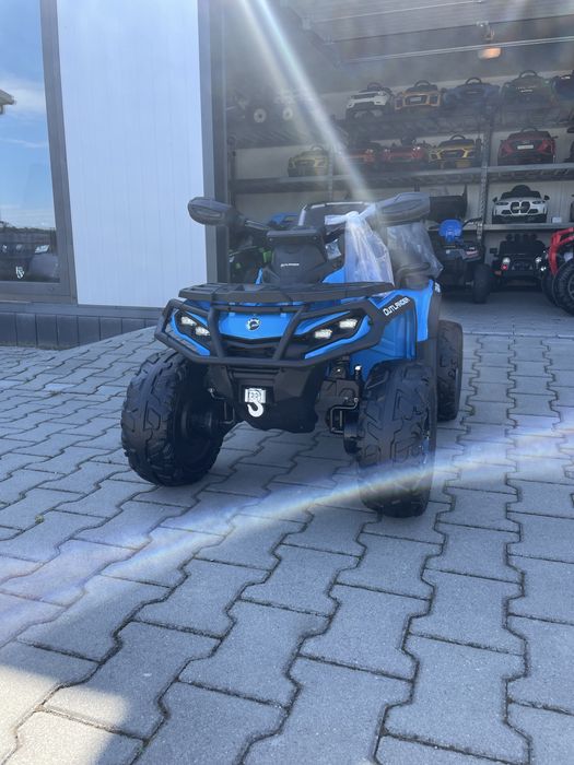 Quad na akumulator Can-Am 24V Outlander ATV 4x200W Niebieski