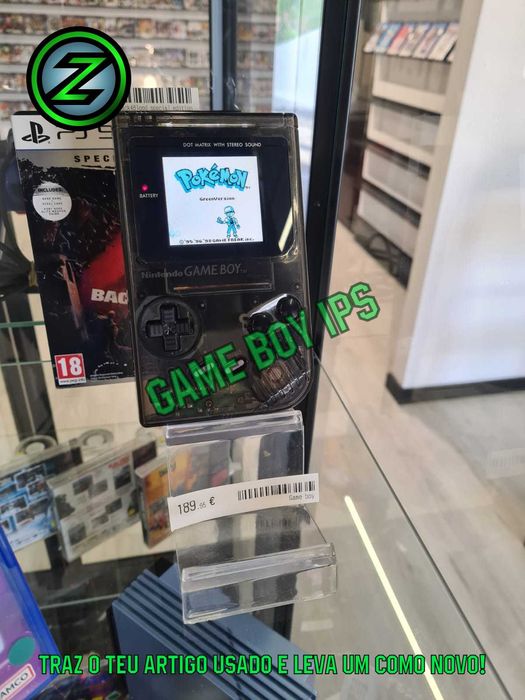 Game Boy ecrã IPS – Traz o teu usado e faz retoma!*GARANTIA*