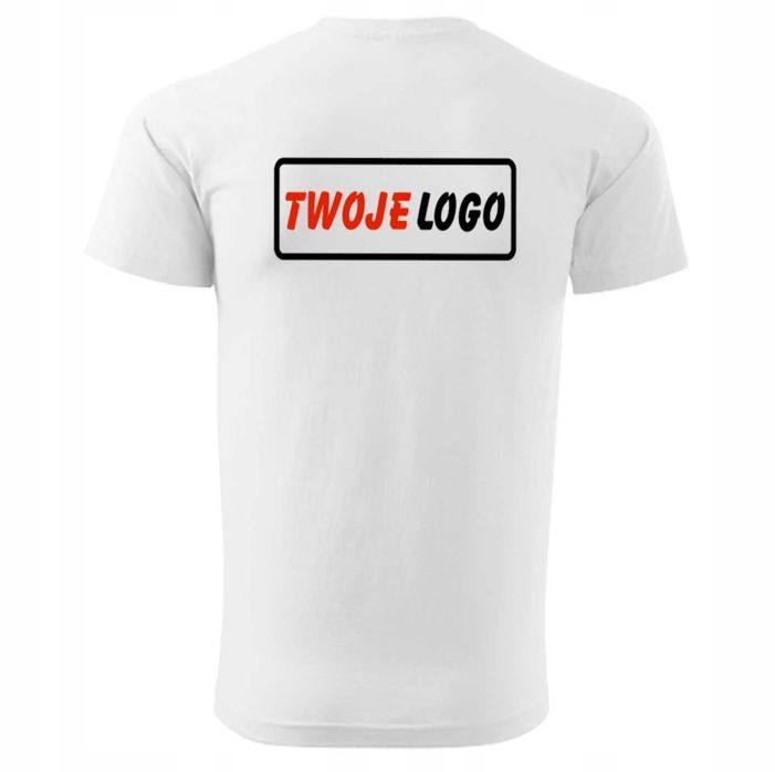 T-shirt z własnym logo
