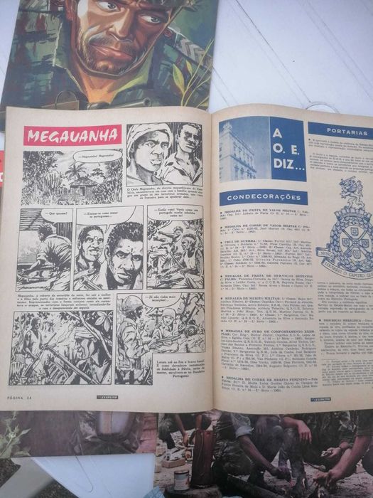 Jornal do Exército de 1964, 65, 66, 70, 71 e 74 – Ano de 1965 COMPLETO - 31 revistas militares Guerra Colonial. Inclui edição especial 25 de Abril