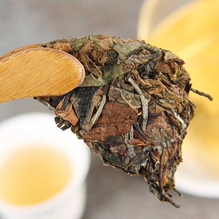 Белый чай 2021 года ❱ Сяо Бай Тянь ❰ прессованный 100г