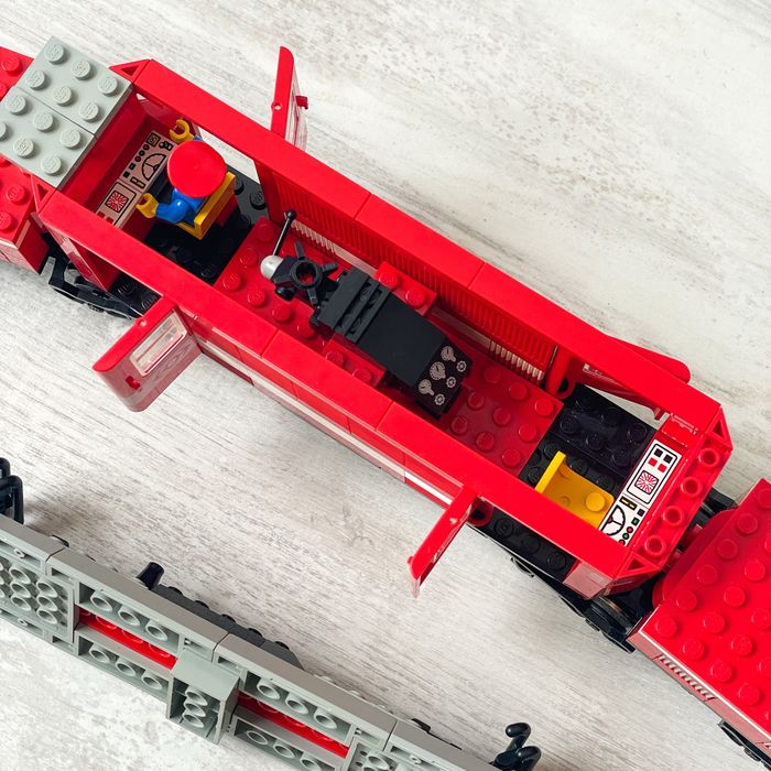 Lego 4551 Crocodile Locomotive 1991 Completo