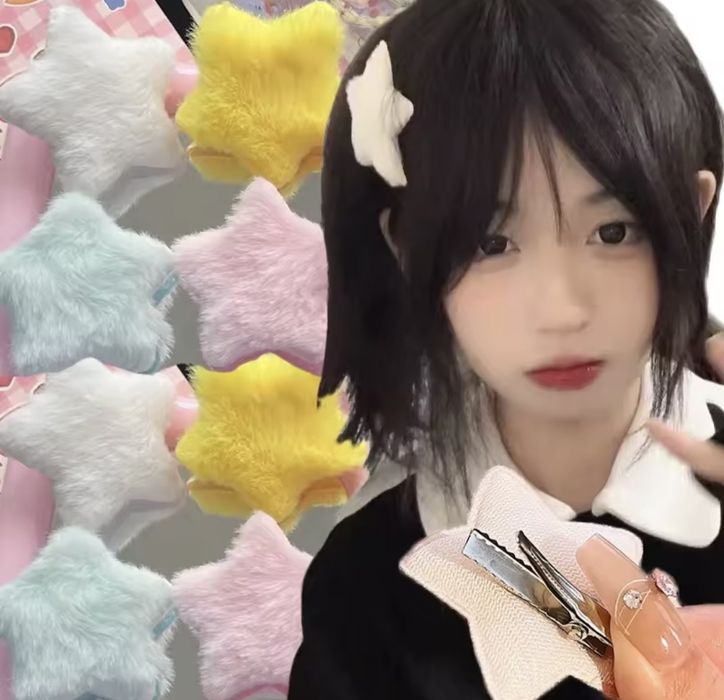 Заколки (зірки) зеленого кольору