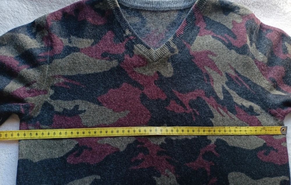 Sweter kaszmir Zadig &Voltarie/ moro