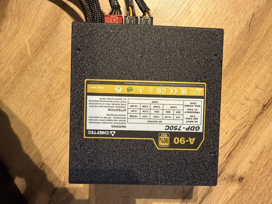 Zasilacz chieftec  a-90 gdp-750c