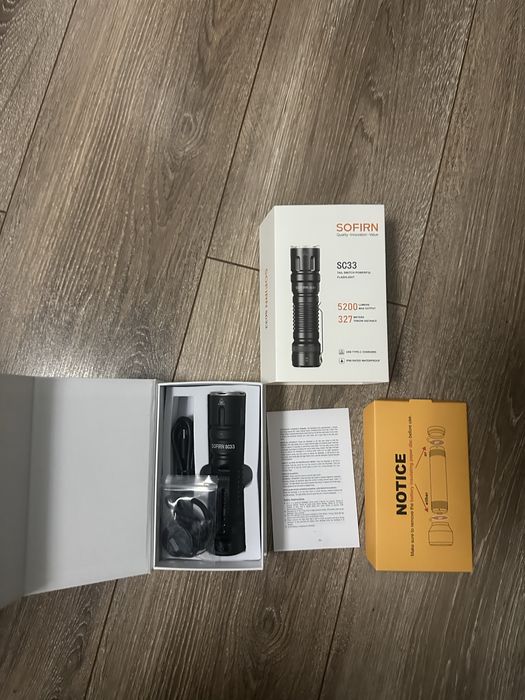 Ліхтар SOFIRN SC33 потужний ліхтар