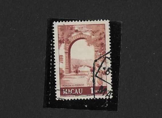 Selo usado. Macau 1950