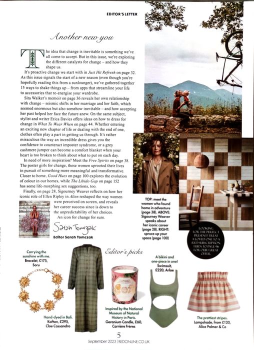 Magazyn Red UK Wrzesień '23 uroda, zdrowie, moda dla kobiet 30 luksus