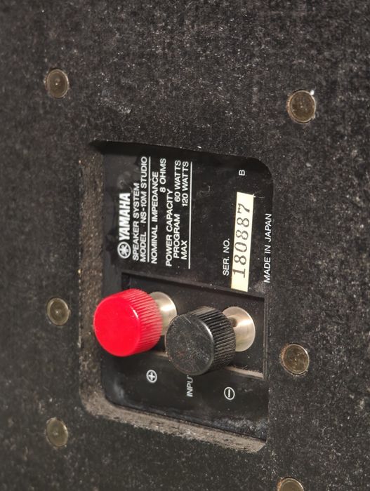 Yamaha NS10-m Studio + wzmacniacz Yamaha A100 (Zestaw)