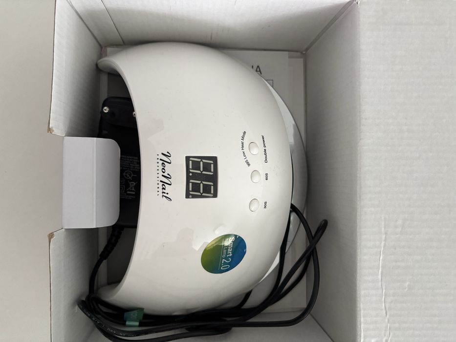 Lampa LED do hybrydy NeoNail + frezarka Clavier zs601