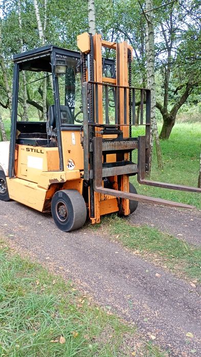 wózek widłowy Stihl r 70 diesel Mercedes GPW Linde