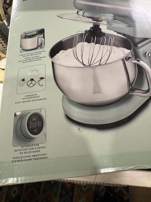 Batedeira nova verde