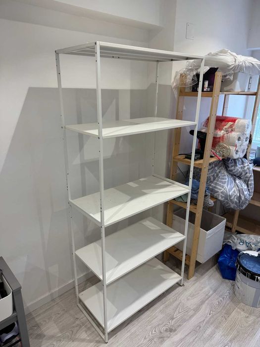 Oportunidade!!! Estante IKEA JOSTEIN branca metal 61x40x180 cm