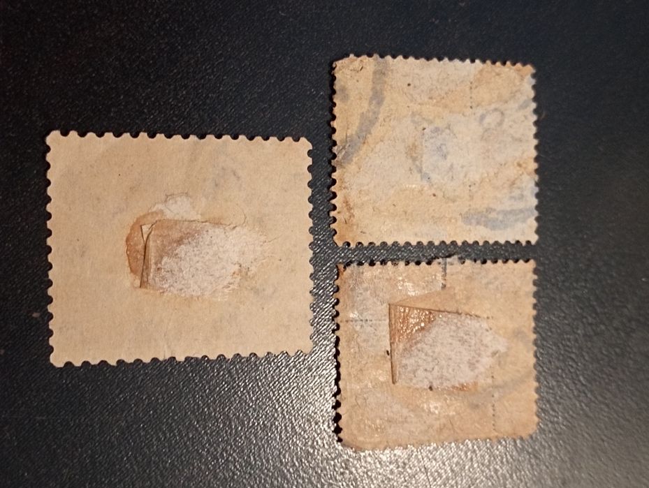 3 selos Pfennig Alemanha 1911 - Principe Regente Luitpold - Baviera