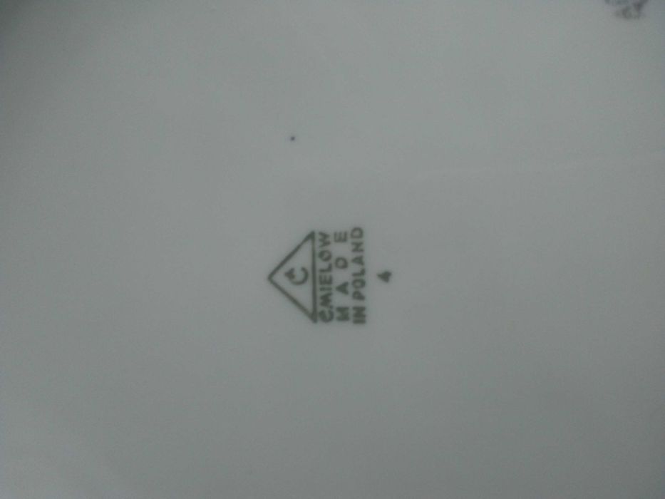 Ćmielów PRL serwis talerze porcelana zastawa Feston lata 70-te
