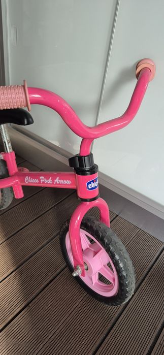 Bicicleta Chicco de Aprendizagem Rosa Sem Pedais