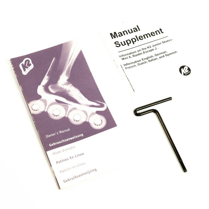 Patins em linha K2 Raider Youth tamanho (38-40)