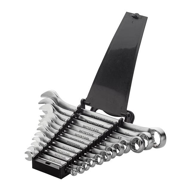 Набор ключей комбинированных 12 ед. INTERTOOL HT-1203