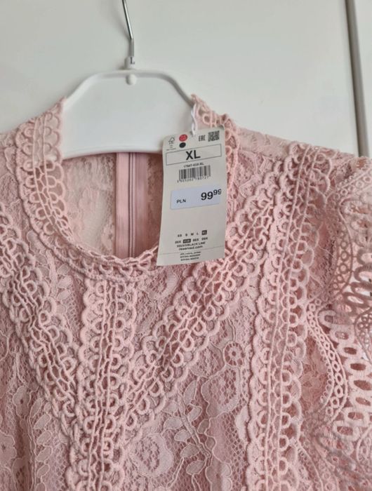 koszulka pudrowy róż