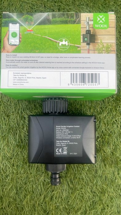 Woox Wifi Temporizador de Irrigação