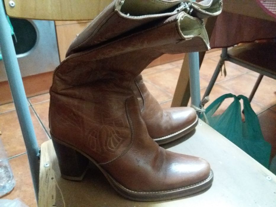 Botas senhora de cano alto