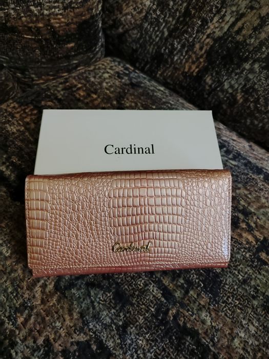 Жіночий гаманець, натуральна лакована шкіра, новий