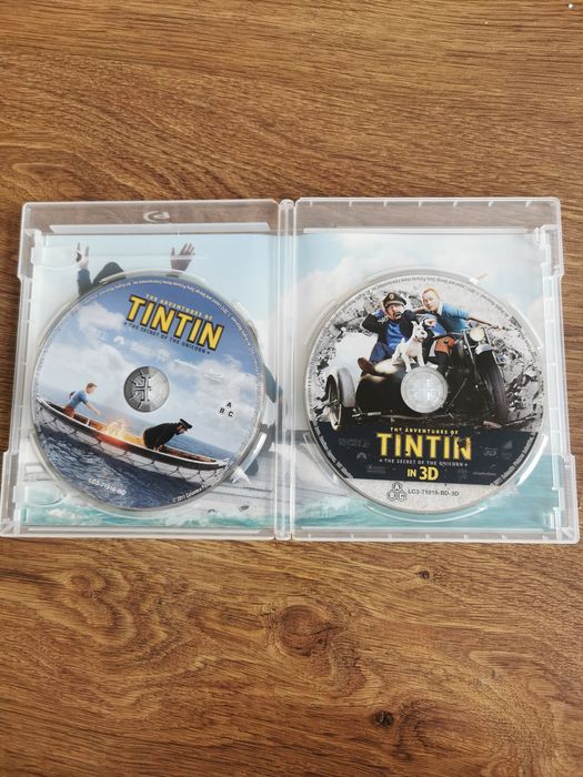 Blu Ray 3 D Przygody Tintina