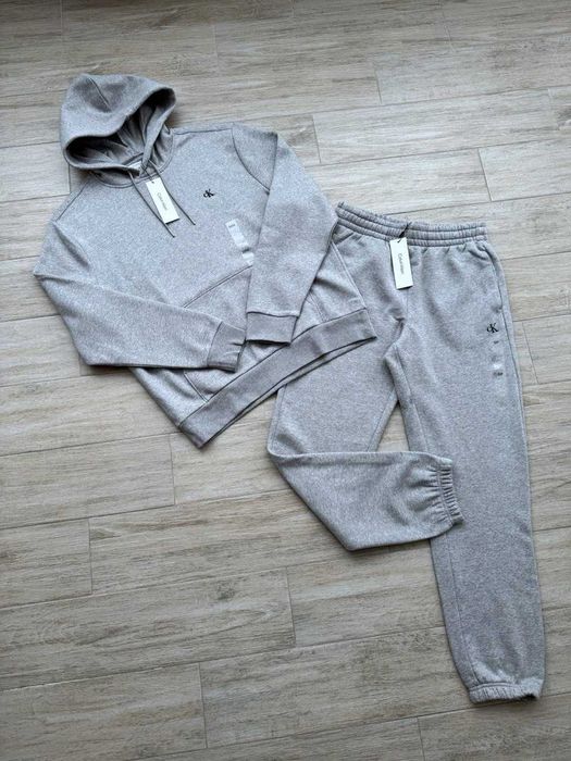 Calvin Klein Monogram Small Logo Fleece Suit