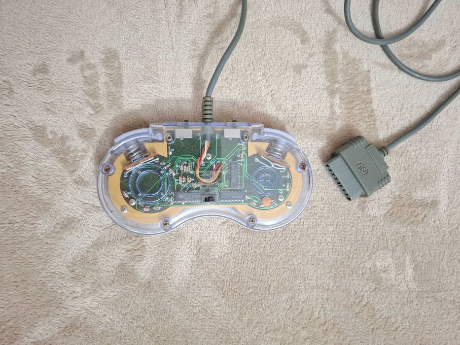 Comando Super Nintendo Transparente