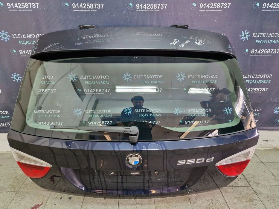 Tampa da mala usada BMW SERIE 3 E91 320D PRE LCI CARRINHA ENVIO