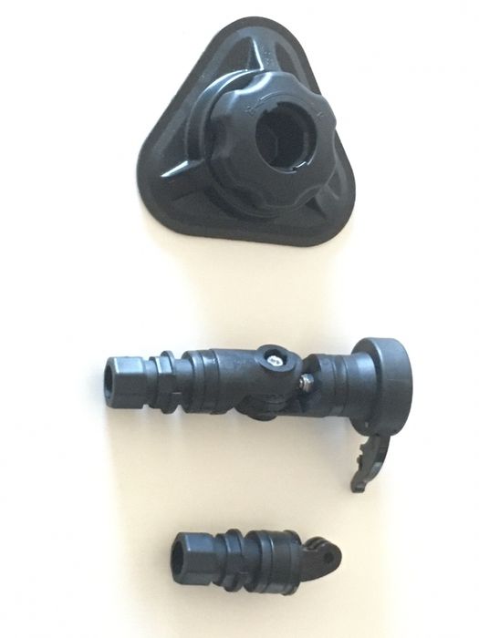 Suporte polivalente para GoPro e acessórios de base octogonal