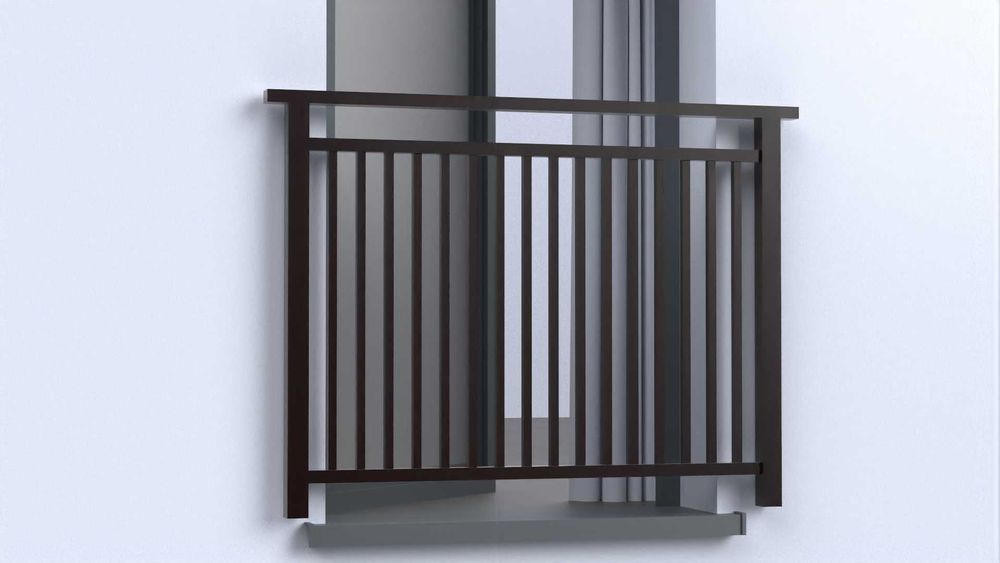 Balkon francuski aluminiowy – producent | RAL | Na wymiar Balustrada