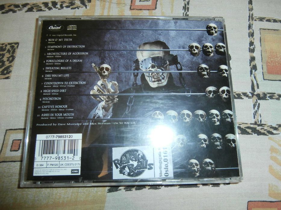 megadeth - купить CD, DVD диски - Цена на OLX.ua