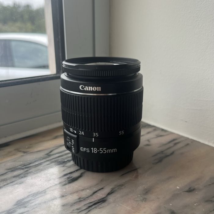 Canon EF-S 18-55mm III (ler descrição)