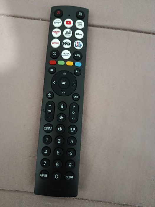 Comando Original Hisense Smart TV – Como Novo