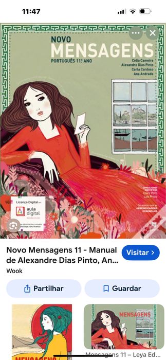 Manuais escolares e cadernos de atividades do 11.º ano da area de huma