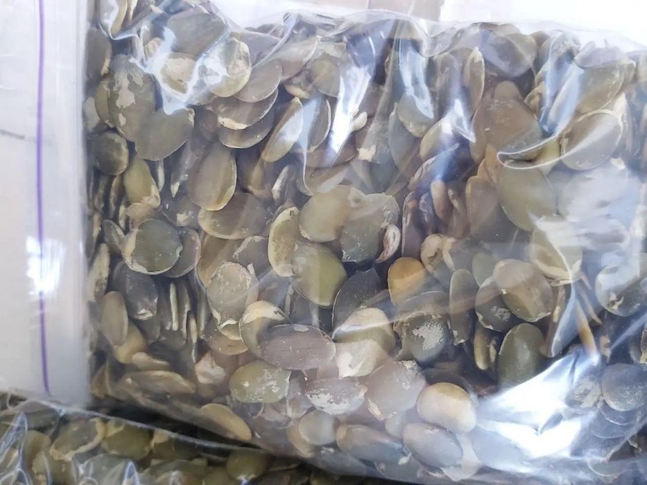 Гарбузове насіння очищене Насіння гарбуза 1кг Очищенные семена тыквы