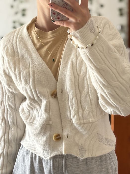 Cardigan de malha
