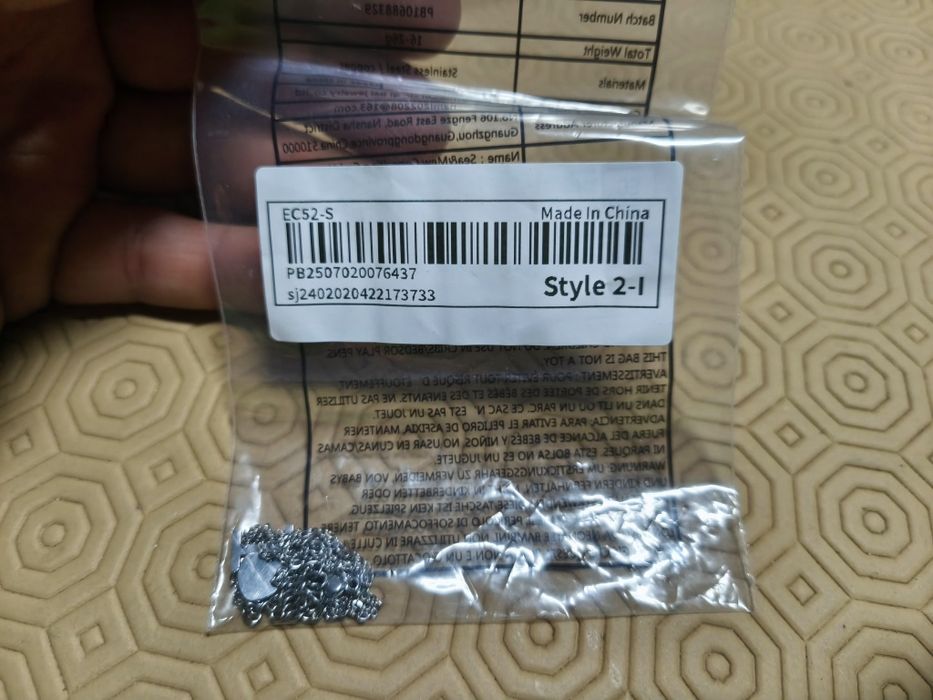 Colar pingente I Love