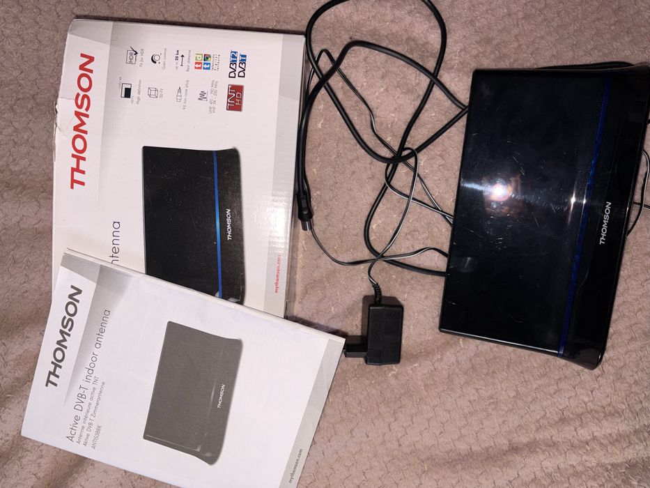 Nowa antena THOMSON i dekoder