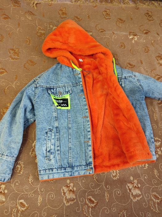 Куртка джинсова тепла