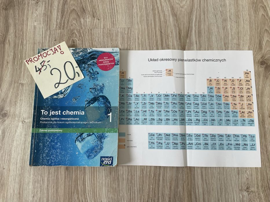 To jest chemia 1 Zakres podstawowy klasa 1