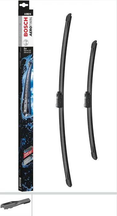 Escovas Limpa-Para-Brisas Bosch Twin 502 (50cm / 45cm) – Novas