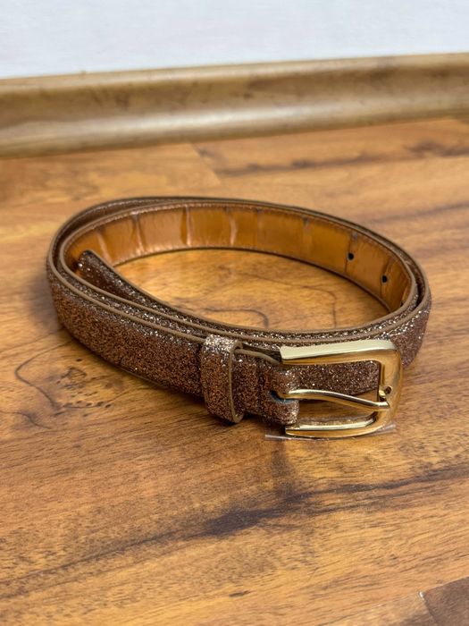 Pasek brokatowy paseczek brokat belt Next rozmiar S 85 cm