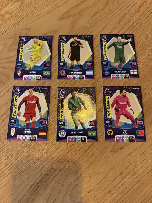 Karty panini Premier League 2024. Top Keeper