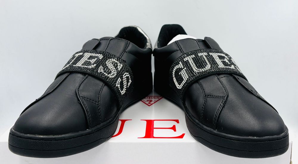 ‼️Nowe oryginalne trampki sneakersy GUESS Connur czarne 40 AZ 057