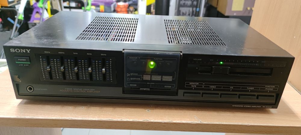 Sony TA-AX230 – wzmacniacz stereo, sprawny, klasyczny model - komis Madej Tarnów