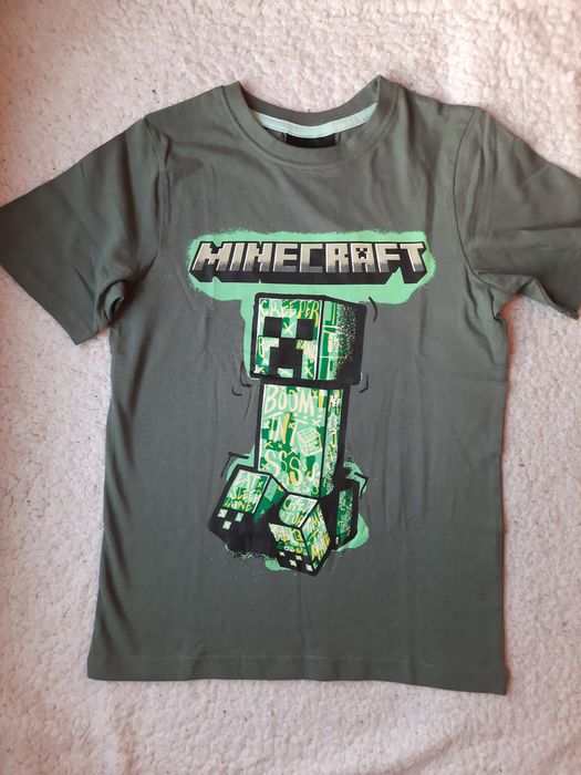 T-shirt  Minecraft  nowy 110/116 , 122/128 ,134/140 , 146/152, 158/164